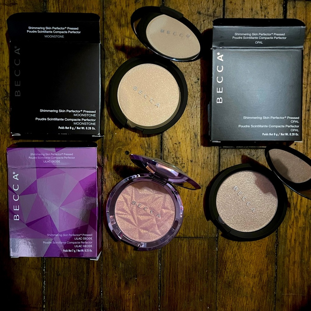 DISCONTINUED!! NIB!! BECCA COSMETICS SHIMMERING SKIN PERFECTER